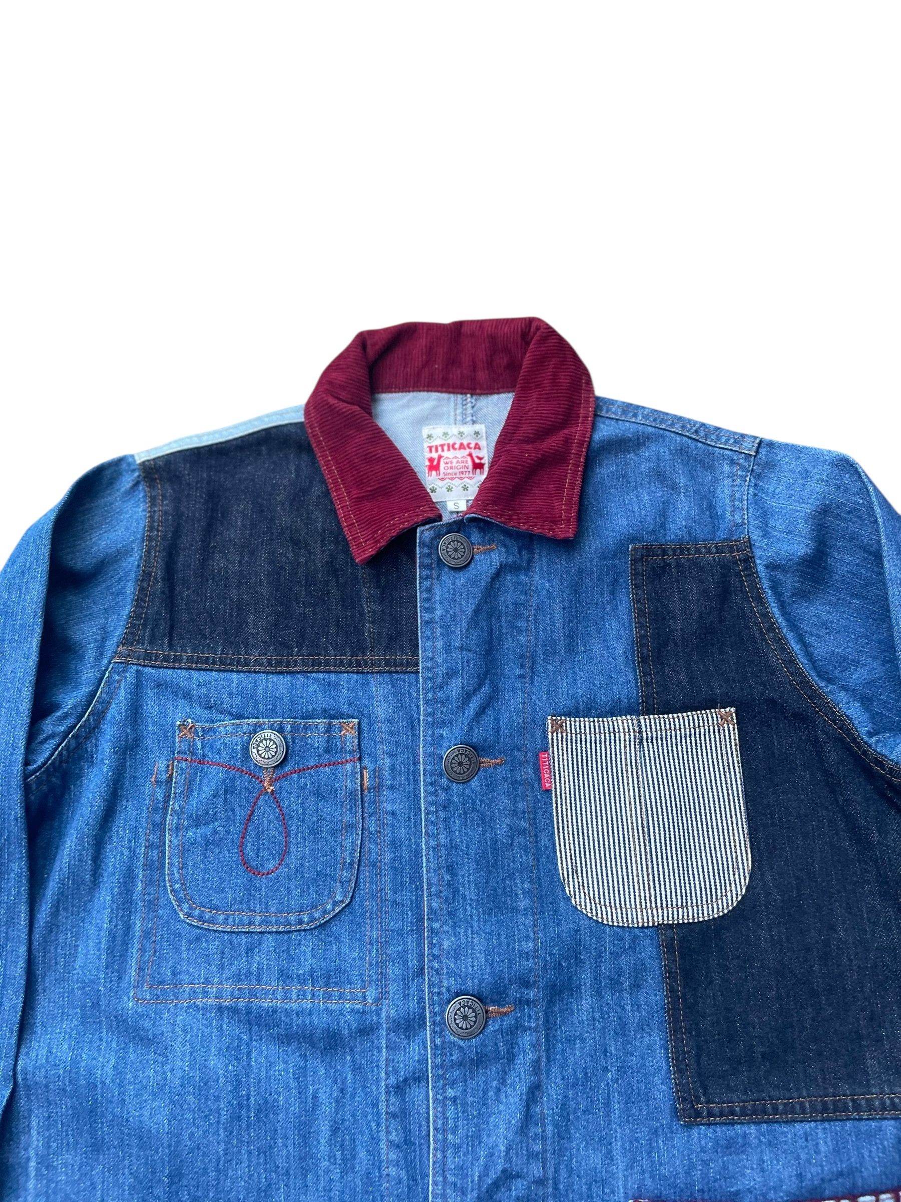 Japanese Brand Titicaca Custom Patch Chore Jacket Size US M / EU 48-50 / 2 - 4 Thumbnail