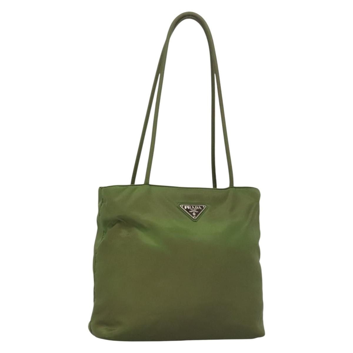 Prada PRADA Tote Bag Nylon Green Size ONE SIZE - 1 Thumbnail