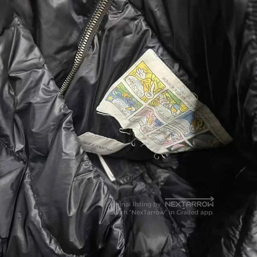 Moncler Moncler Logo Ruffled Hem Down Jacket. Size XS / US 0-2 / IT 36-38 - 3 Thumbnail
