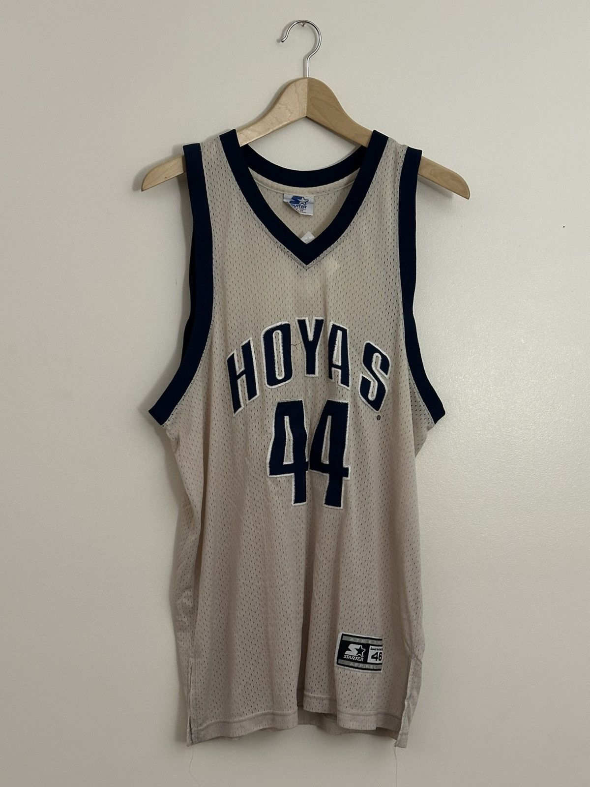 Starter Vintage 90s Georgetown Hoyas Basketball Jersey Starter NCAA Size US M / EU 48-50 / 2 - 1 Thumbnail