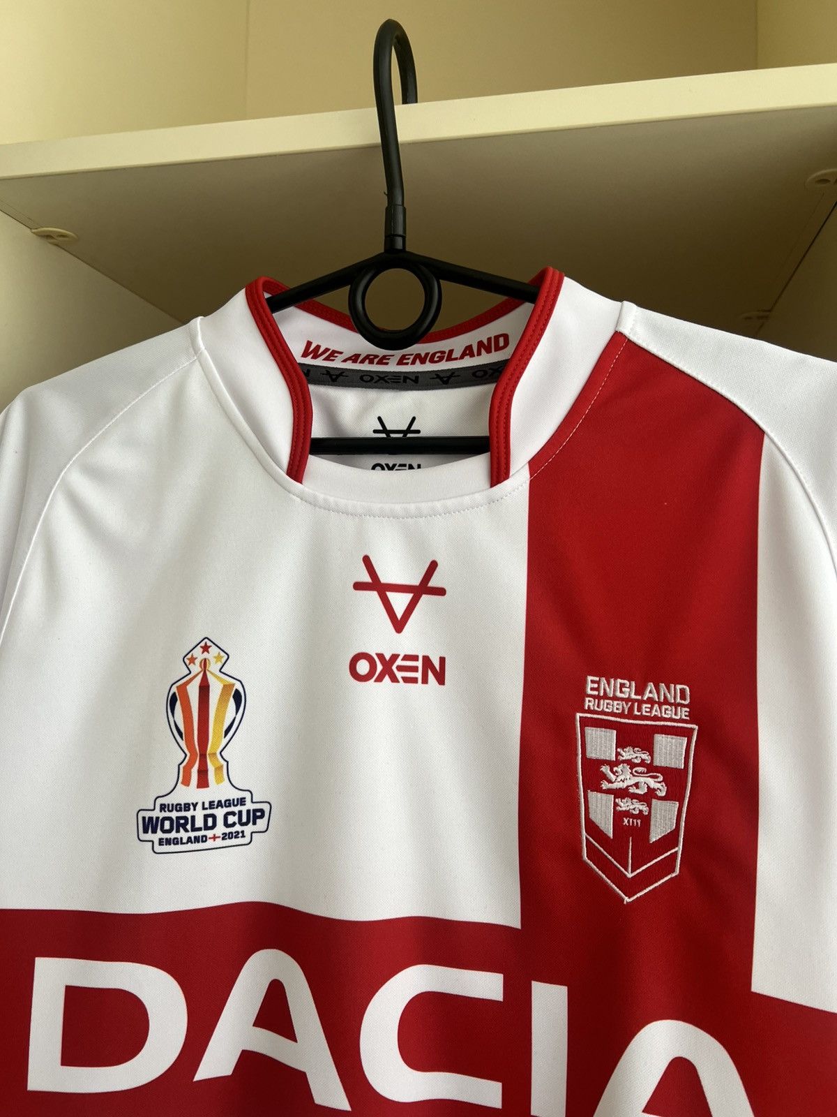 Other UK England Rugby League Team Shirt oXen Jersey Rugby World Cup Size US S / EU 44-46 / 1 - 9 Thumbnail