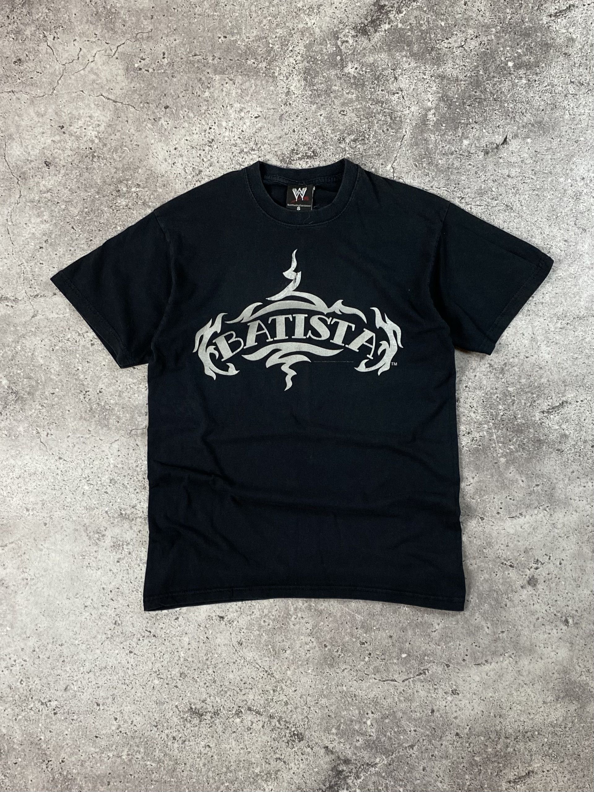 Vintage × WWE × WWF VINTAGE 2007 WWE BATISTA “The Animal Shirt” Size US S / EU 44-46 / 1 - 1 Thumbnail