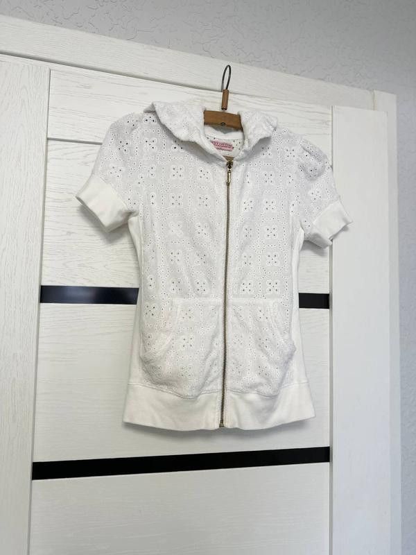 Juicy Couture juicy couture white hooded sweatshirt size s Size S / US 4 / IT 40 - 1 Thumbnail