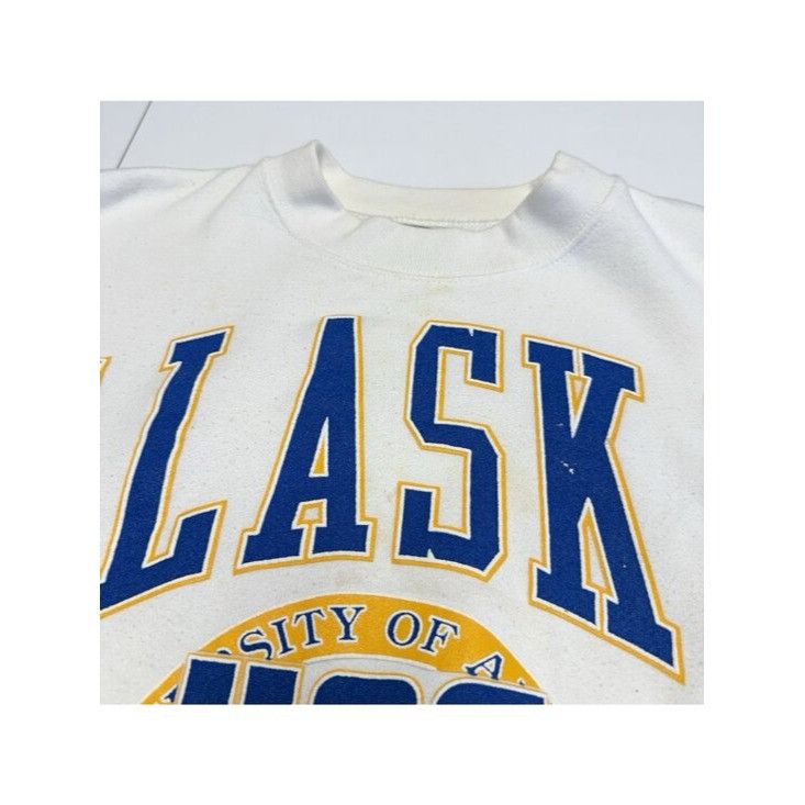 Vintage Vintage University Alaska Fairbanks Nanooks UAF Sweatshirt Size US XL / EU 56 / 4 - 5 Thumbnail