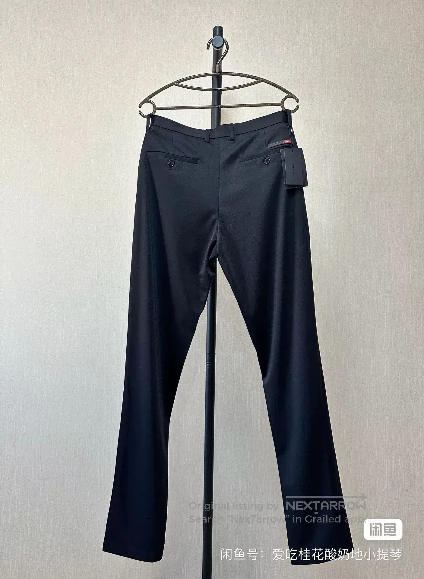 Prada PRADA Men's Black Casual Trousers. Size US 31 - 2 Thumbnail