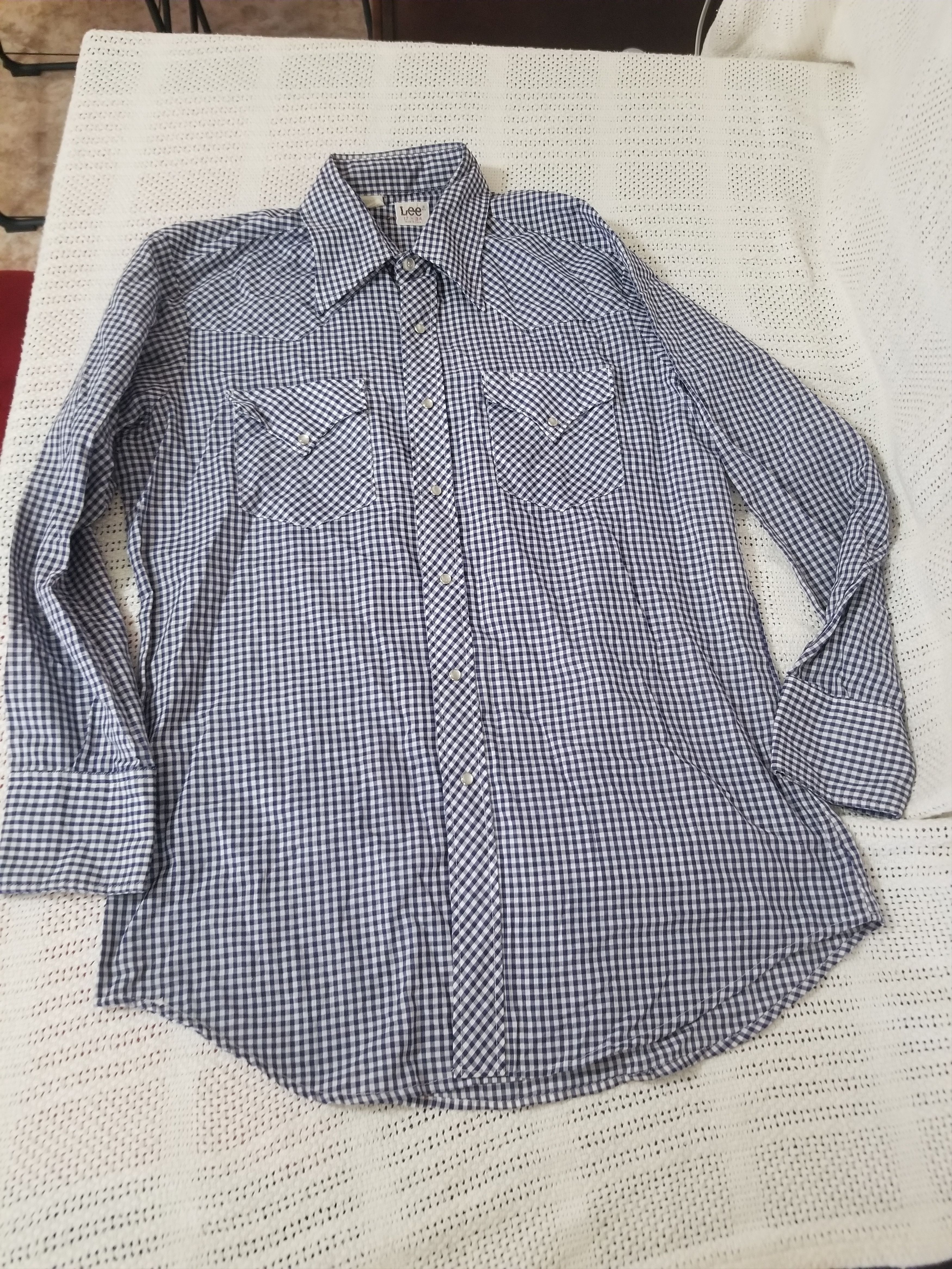 Lee WESTERN COWBOY PEARL SNAPS Size US M / EU 48-50 / 2 - 2 Thumbnail