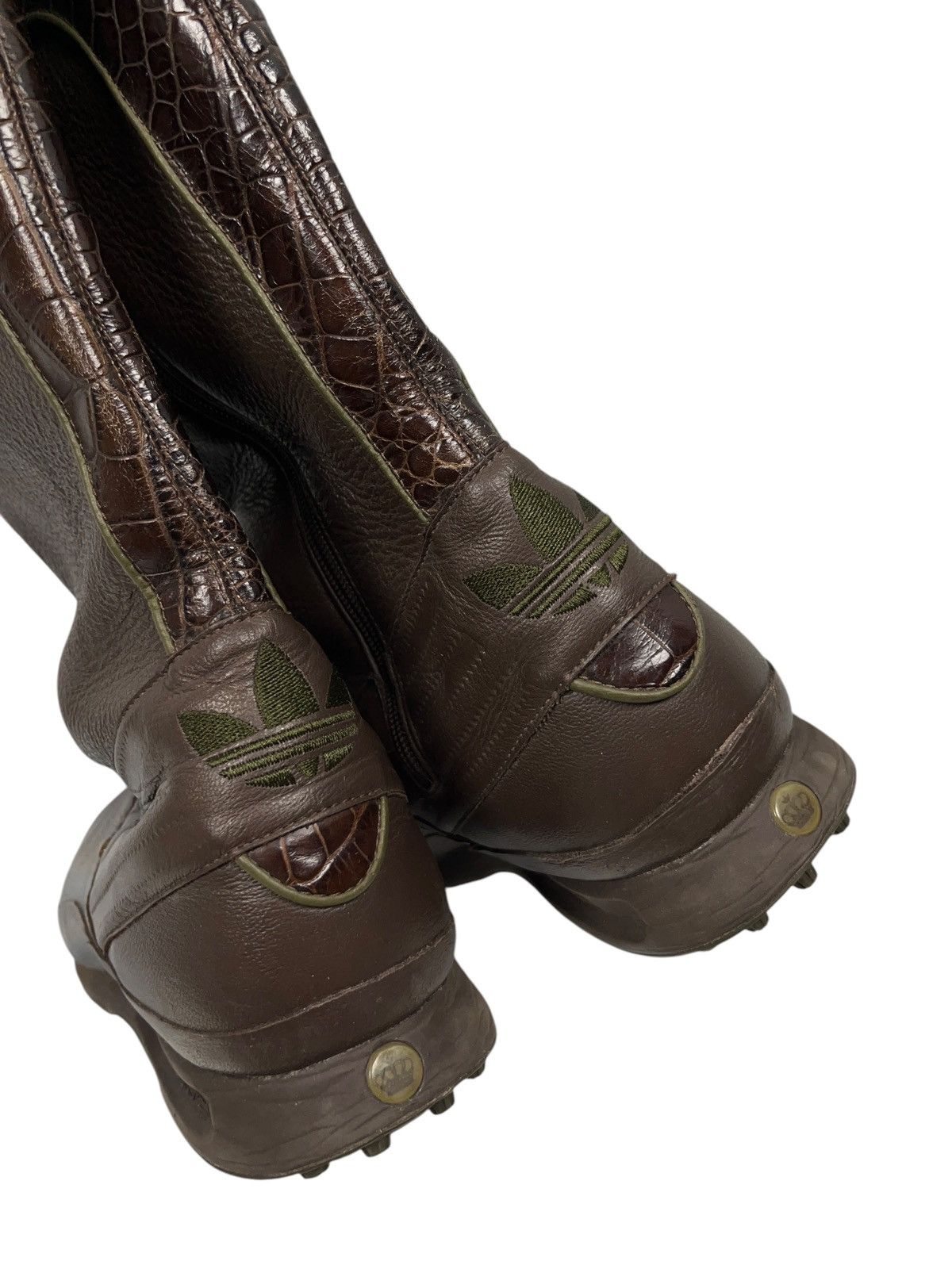 Adidas Vintage Adidas x Missy Elliot Boxing Racing Boots Leather Size US 7.5 / IT 37.5 - 7 Thumbnail