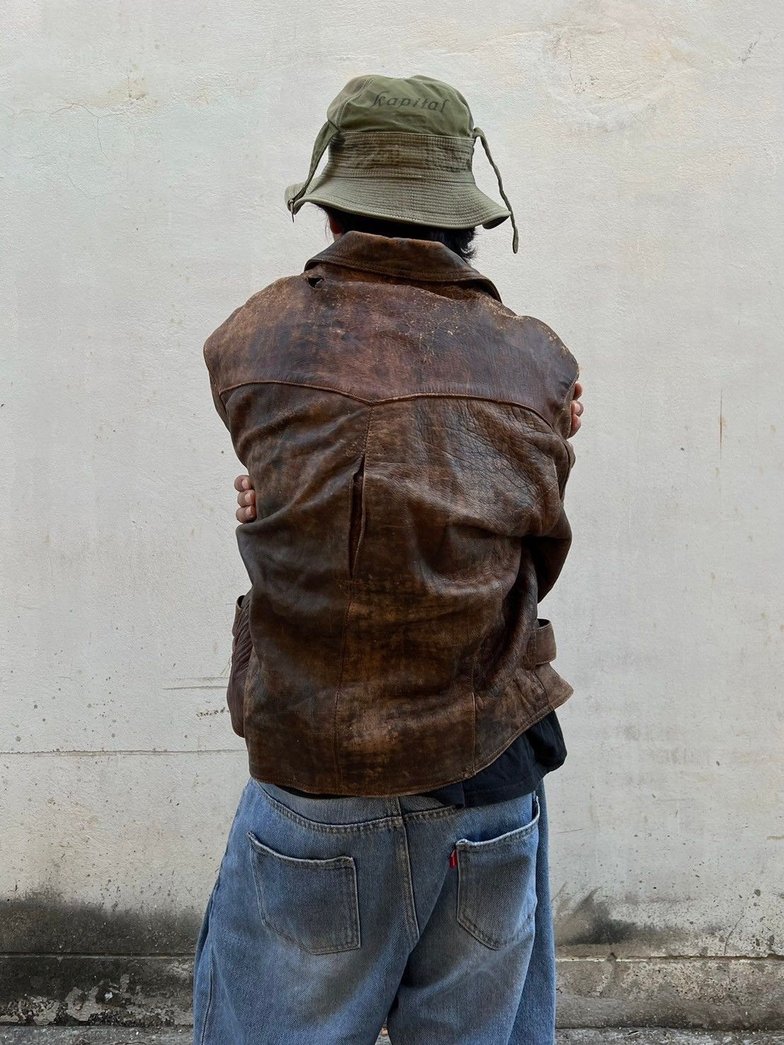 Leather Rare* Vintage 80s Echt Leder Motorcycle Leather Jacket Size US S / EU 44-46 / 1 - 9 Thumbnail