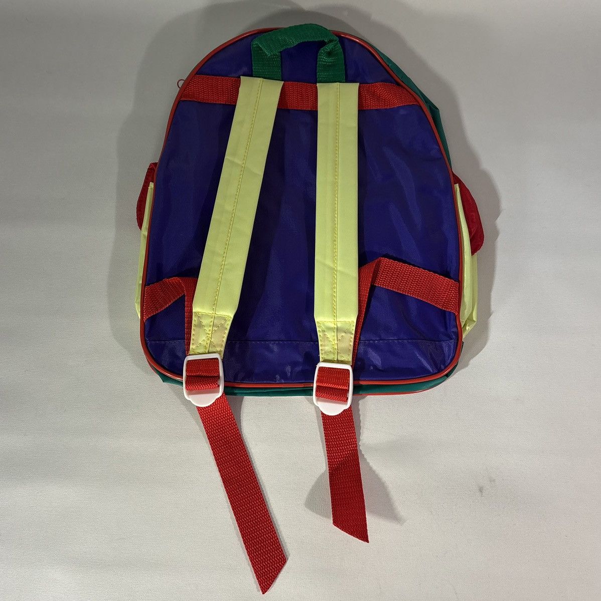 Vintage Vintage 90s Mr. Men Mr. Tickle Kidz Biz Youth Backpack Size ONE SIZE - 12 Thumbnail
