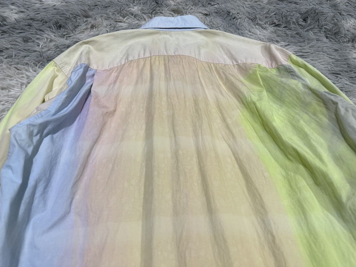 Comme des Garcons SHIRT 🔥Vintage Comme Des Garcons Shirt Ombré Pastel Size US L / EU 52-54 / 3 - 9 Thumbnail