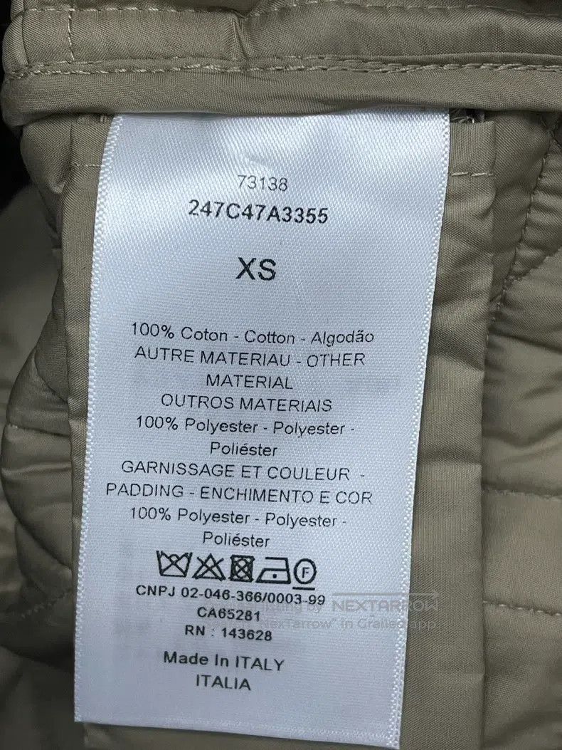 Dior Dior Khaki rattan plaid hooded cotton jacket Size XS / US 0-2 / IT 36-38 - 5 Thumbnail