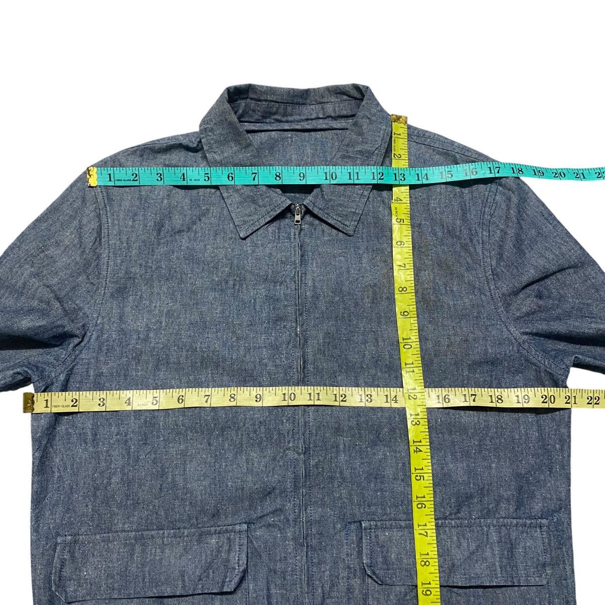 A.P.C. A.P.C Indigo Florida Jacket Size US S / EU 44-46 / 1 - 16 Thumbnail