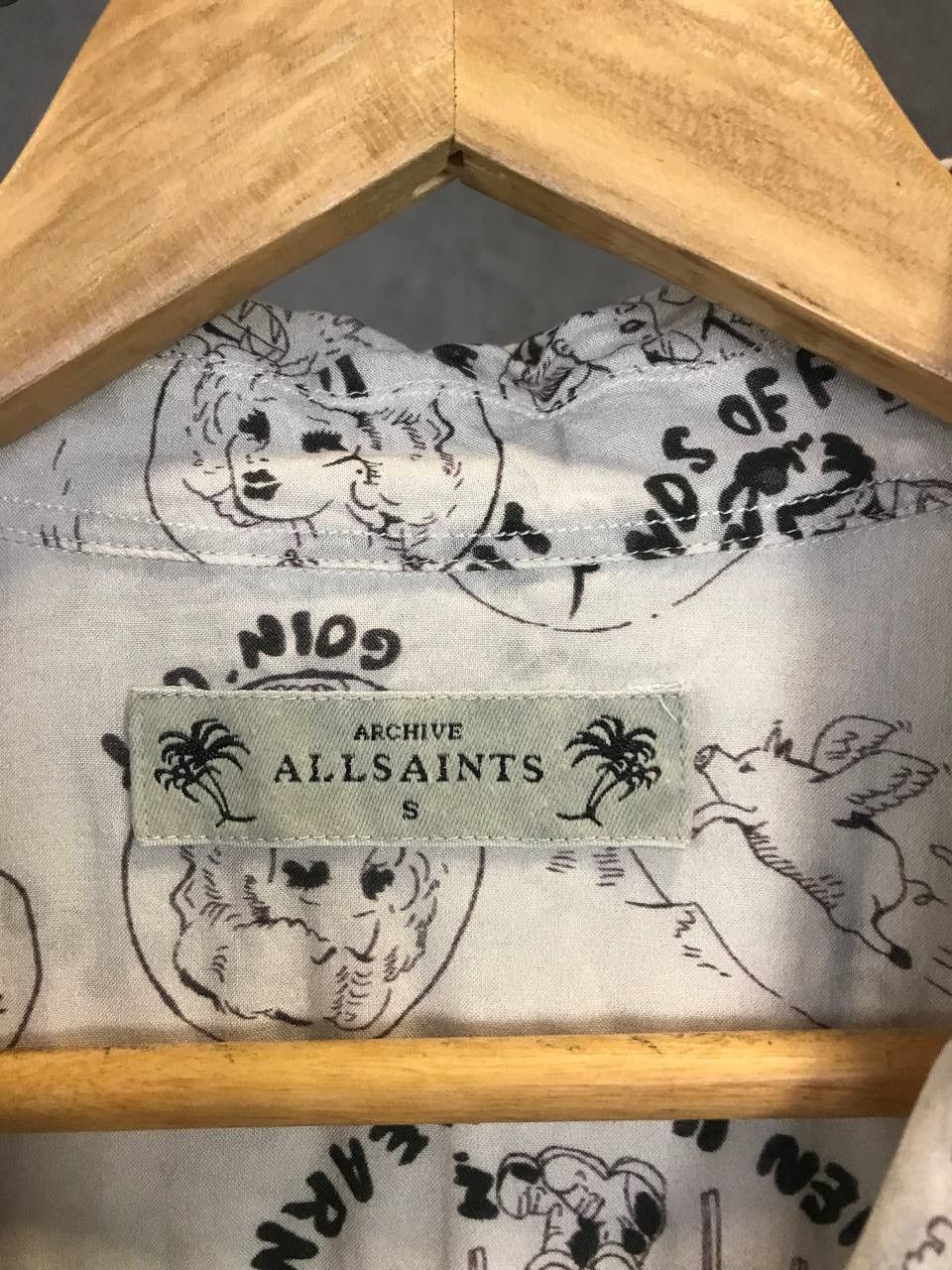 Allsaints Allsaints archive crazy Hawaiian art shirt Size US S / EU 44-46 / 1 - 4 Thumbnail