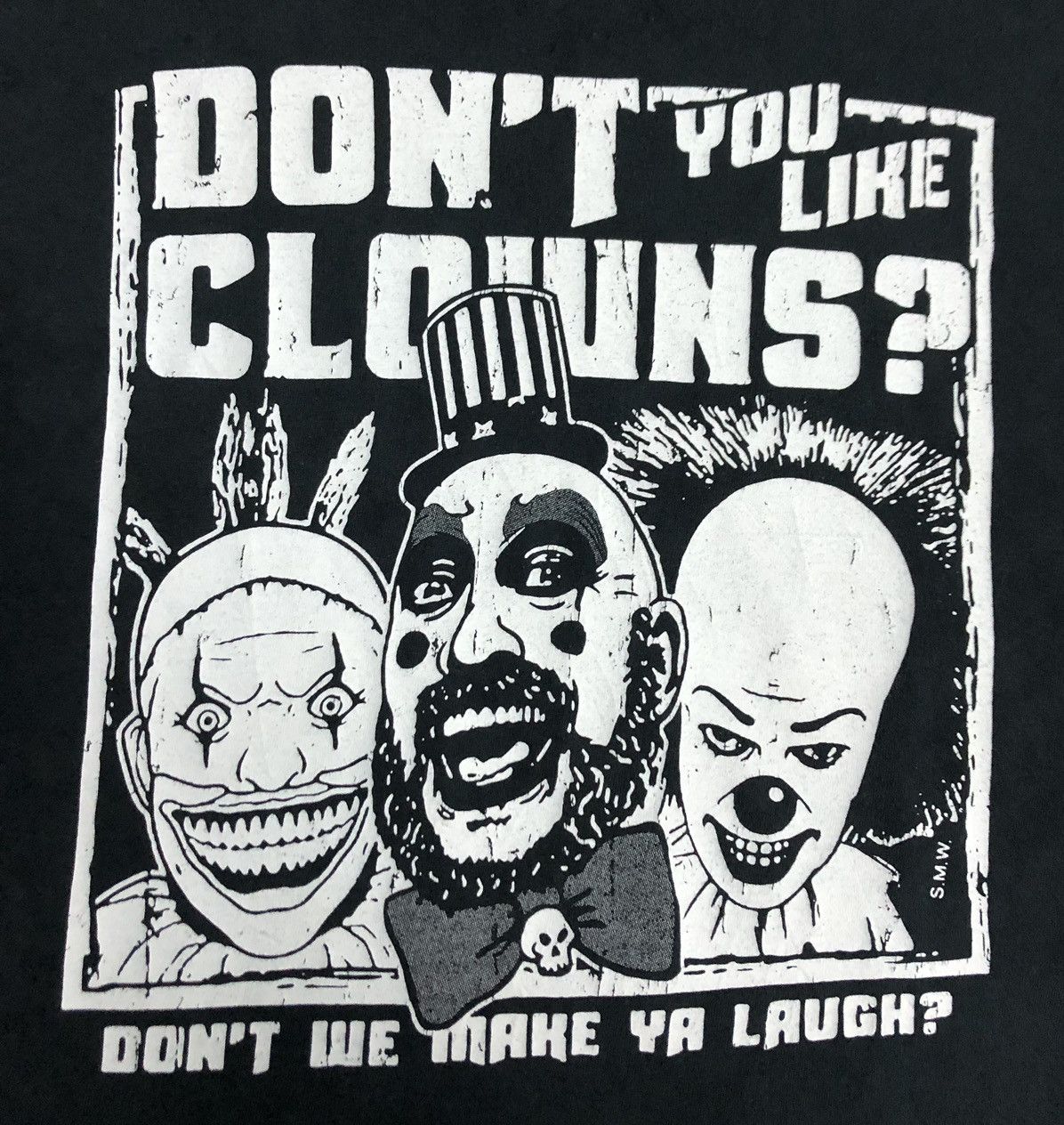 Vintage Vintage Don't You Like Clowns Long Sleeve T-Shirt Size US XXL / EU 58 / 5 - 3 Thumbnail