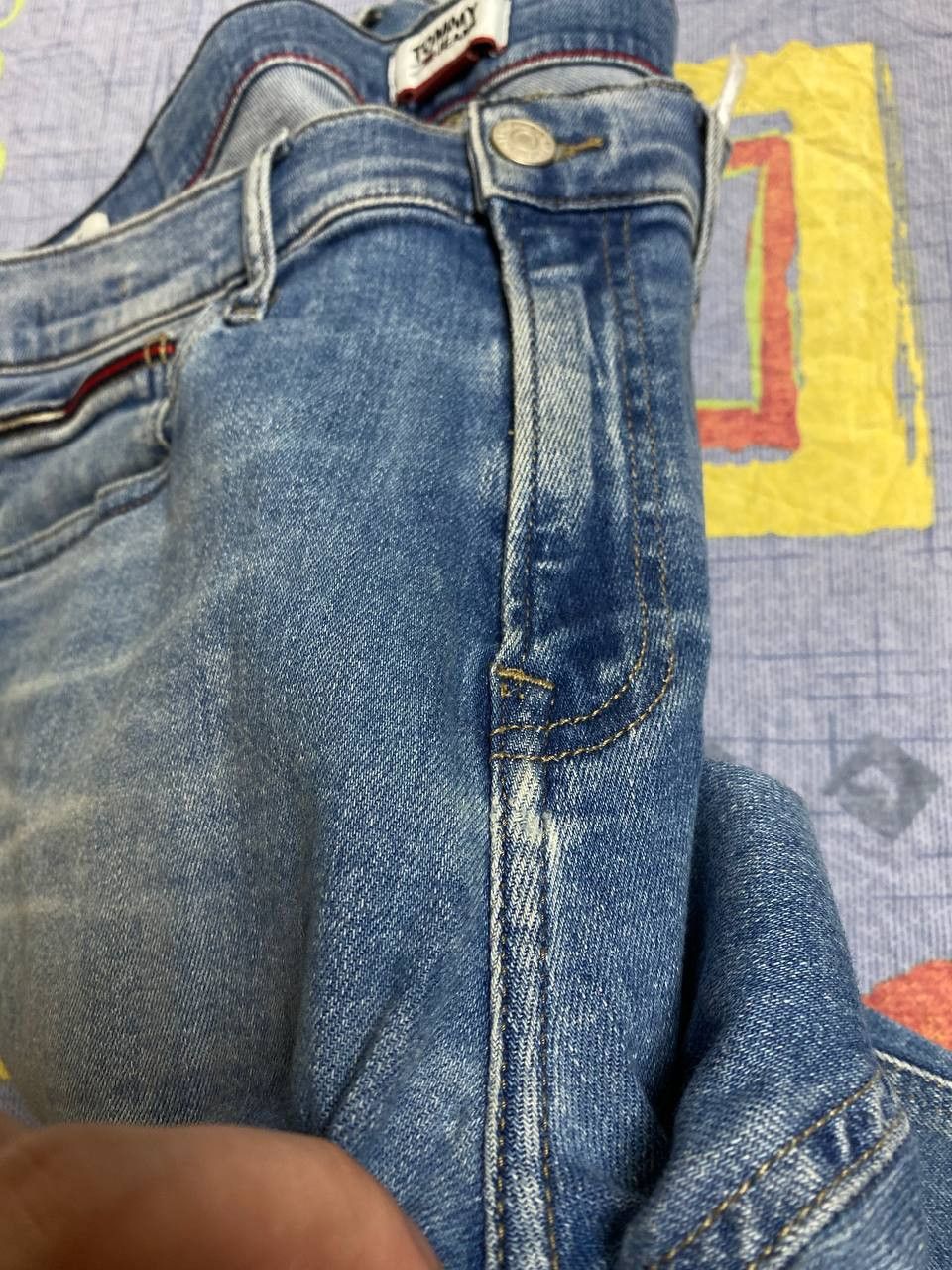 Tommy Hilfiger VINTAGE TOMMY HILFIGER JEANS Size US 33 - 24 Thumbnail