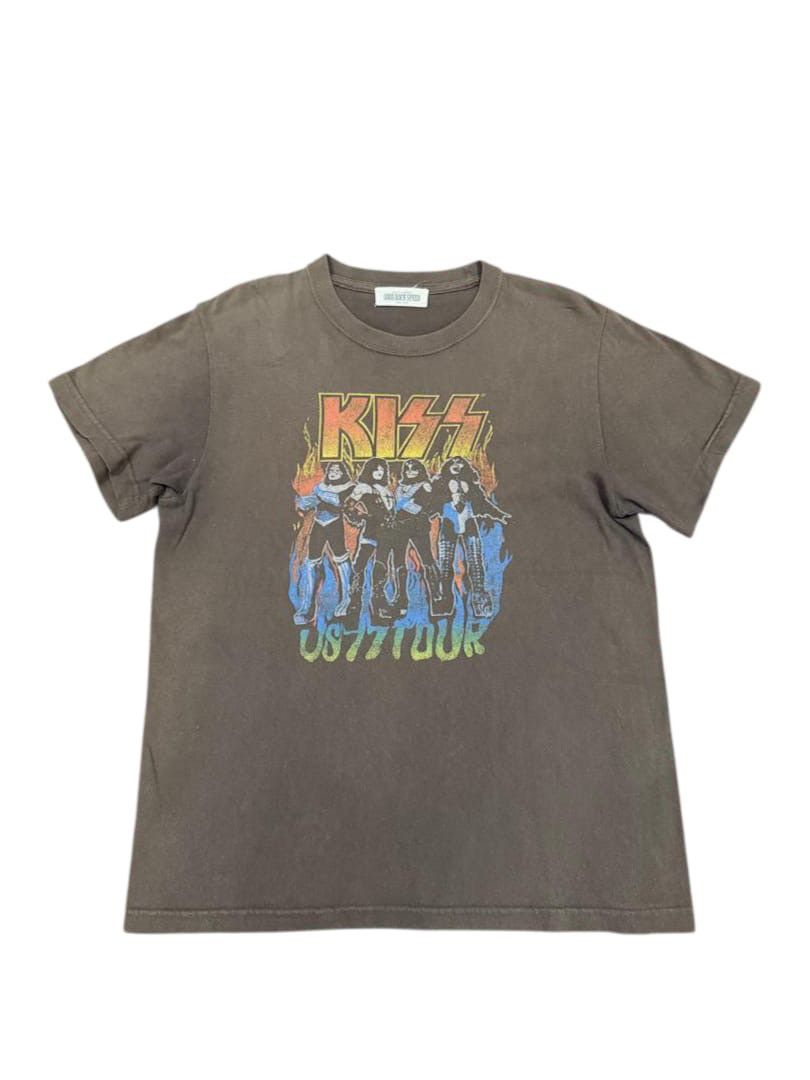 Band Tees 🔥 Vintage-style KISS band T-shirt "US 77 Tour Size US M / EU 48-50 / 2 - 1 Thumbnail