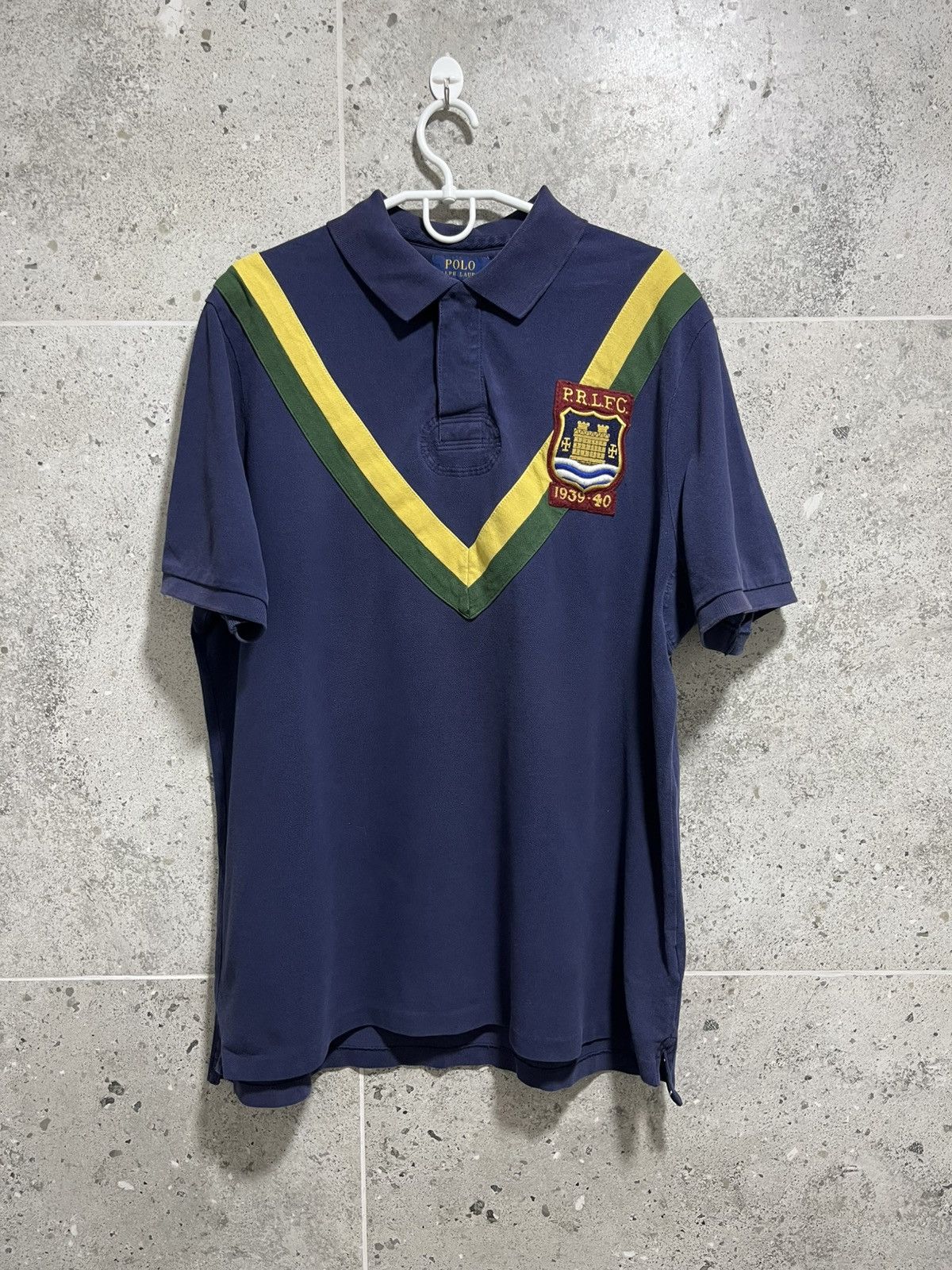 Polo Ralph Lauren × Vintage Polo Ralph Lauren Men Classic Fit 1939-40 Navy Blue Size L Size US L / EU 52-54 / 3 - 1 Thumbnail
