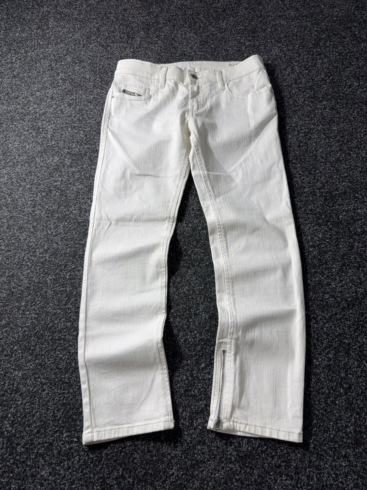 Diesel × If Six Was Nine × Vintage Vintage 90s Y2K Diesel Industry Jeans skinny pants Size 28" / US 6 / IT 42 - 1 Thumbnail