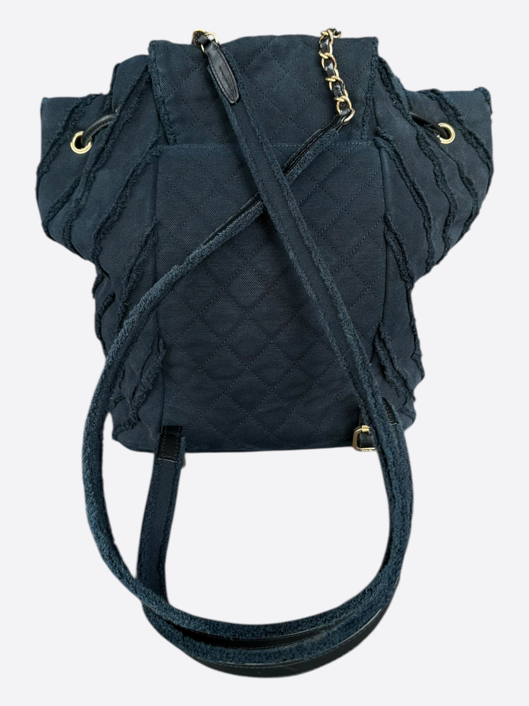 Chanel Chanel Navy Paris-Cuba Twist Backpack Size ONE SIZE - 3 Thumbnail