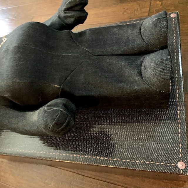 Medicom Toy MEDICOM 1000% BEARBRICK LEVIS 501 BLACK DENIM NUMBERED Size ONE SIZE - 20 Thumbnail