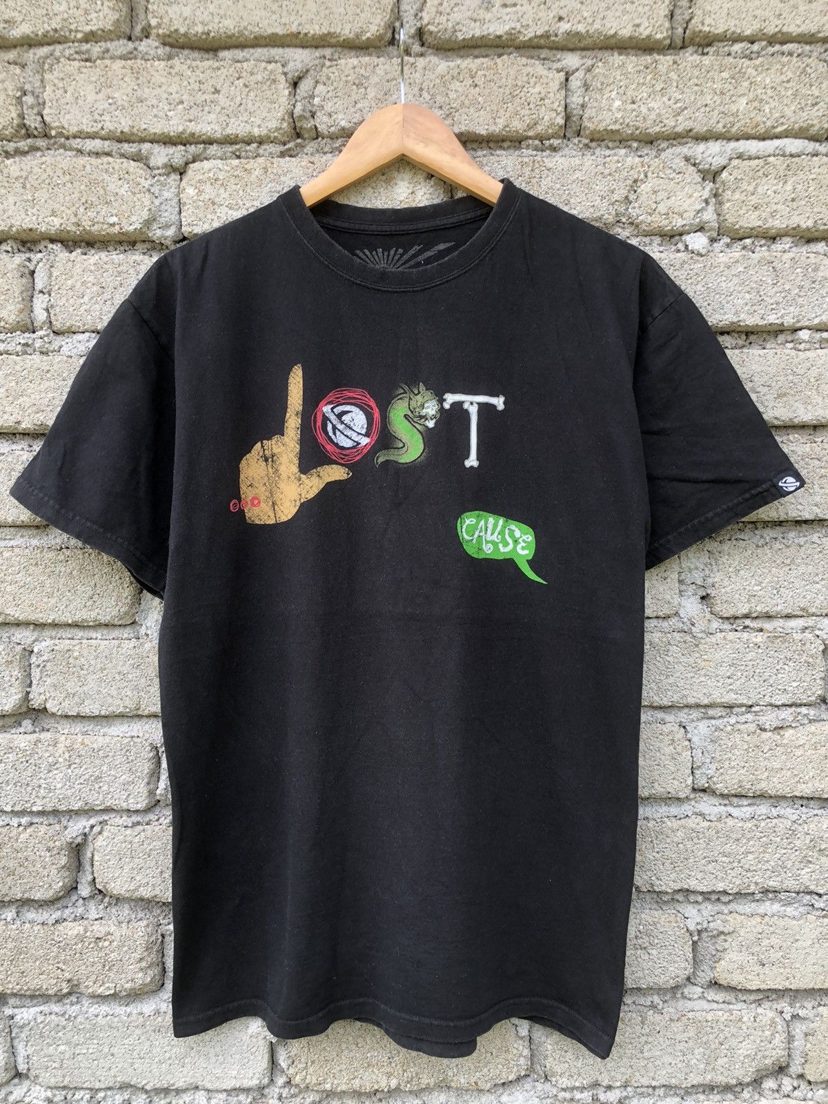Japanese Brand LOST Skateware Ghraphic Wording Tshirt Size US L / EU 52-54 / 3 - 1 Thumbnail