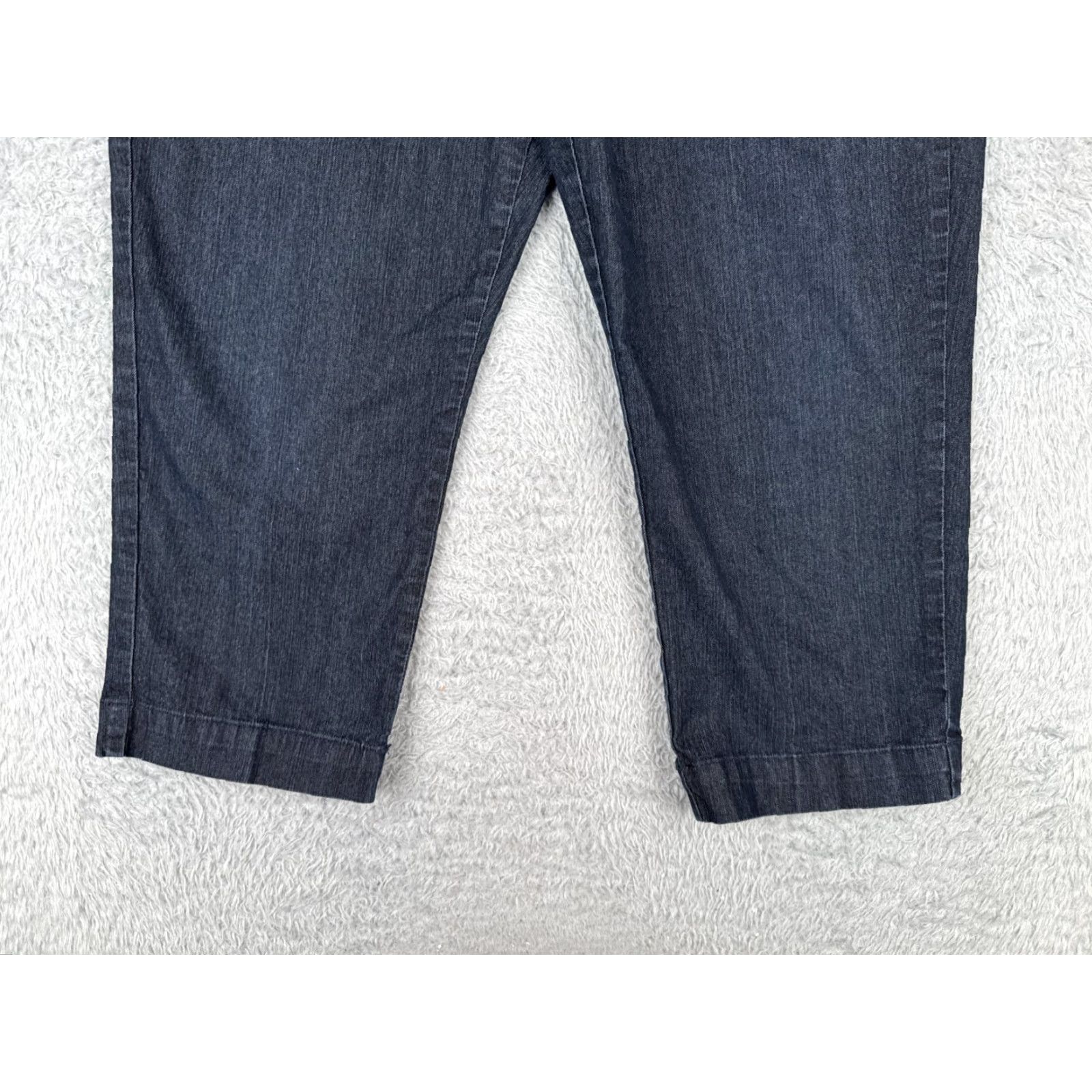 Vintage VINTAGE Style&co. Jeans Women Capri 14 Blue Denim High Rise 5-Pocket Cotton Blend Size 34 in Size 36" / US 14 / IT 50 - 2 Thumbnail
