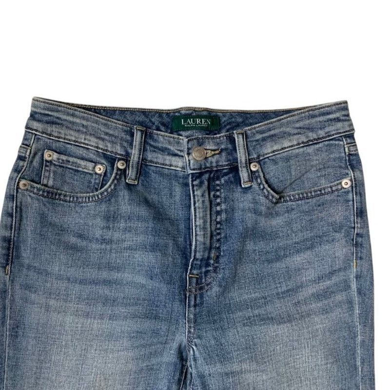 Ralph Lauren Lauren Raph Lauren Jeans Women's Size 6P Cropped High-Rise Size 29" - 2 Thumbnail