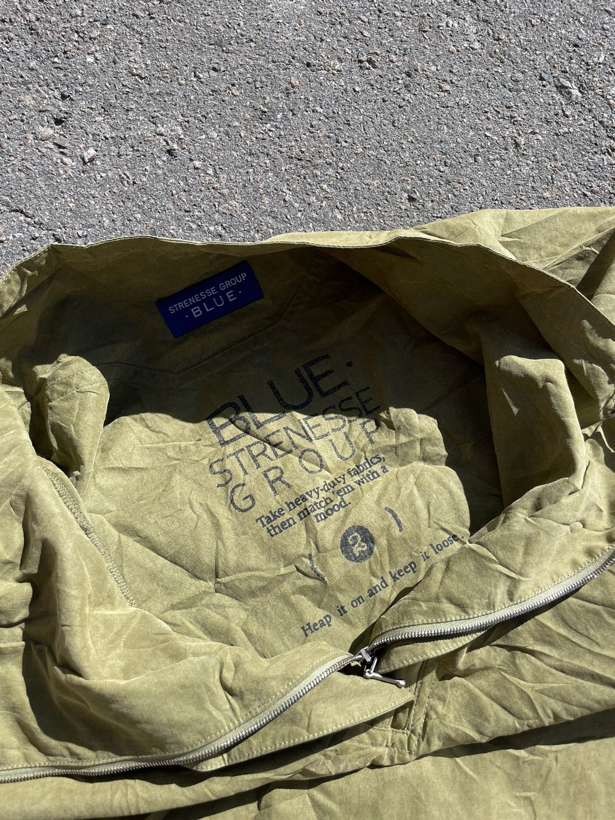 Japanese Brand × Vintage Strenesse Group Blue Vintage Military Jacket Size US XL / EU 56 / 4 - 7 Thumbnail