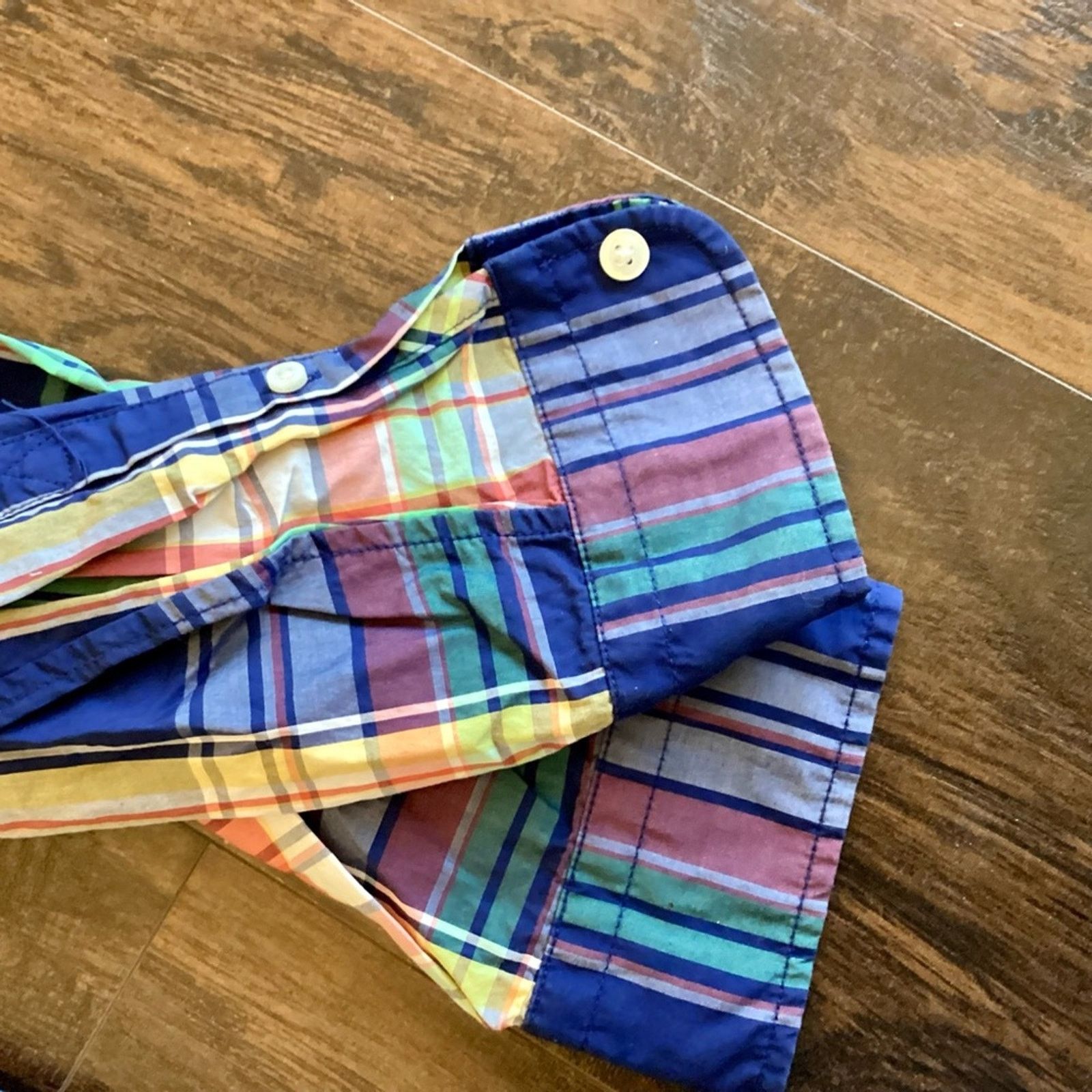 Gap GAP Plaid Lived-In Button Down Size US XL / EU 56 / 4 - 4 Thumbnail