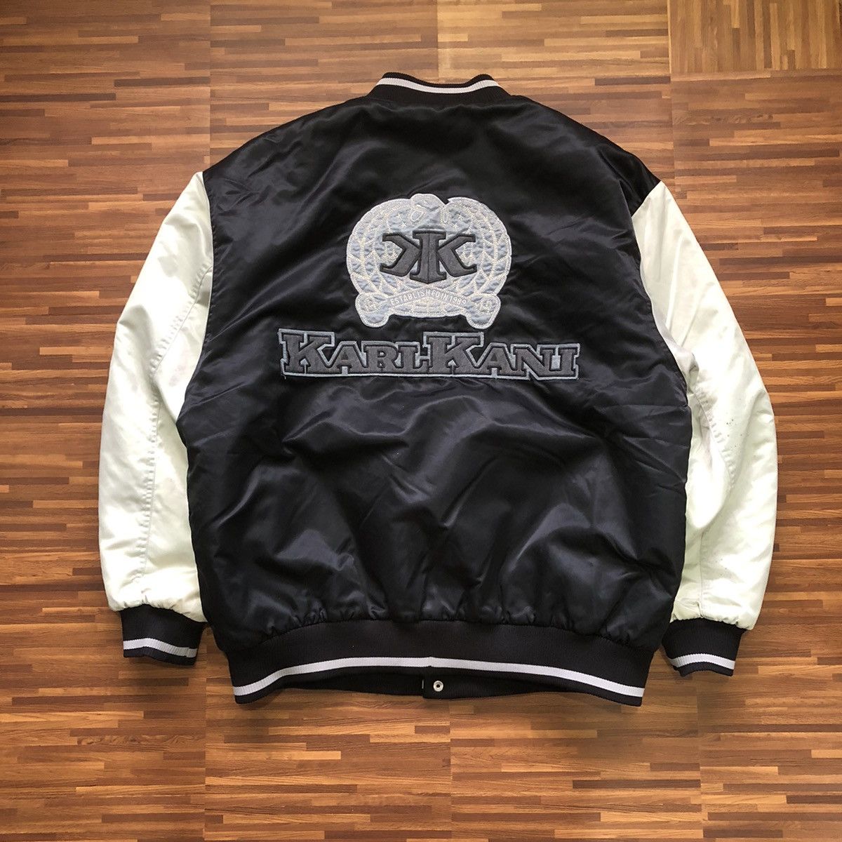Karl Kani Vintage Karl Kani Varsity Jacket Size US XL / EU 56 / 4 - 2 Thumbnail