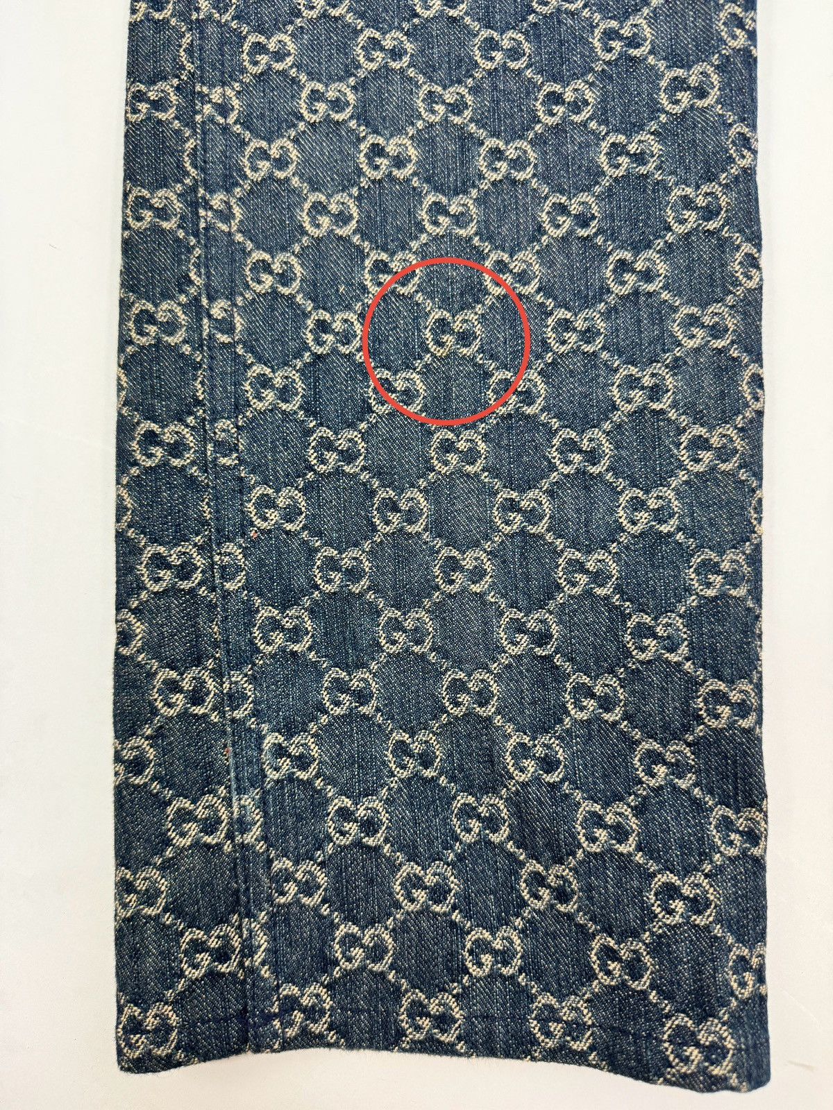 Gucci GG EMBROIDERED DENIM JEANS Size US 30 / EU 46 - 17 Thumbnail