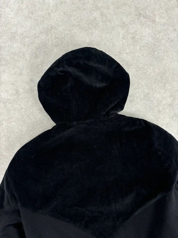 Givenchy 2010s Givenchy Black Premium Velvet Hybrid Hooded Jacket Size US M / EU 48-50 / 2 - 6 Thumbnail
