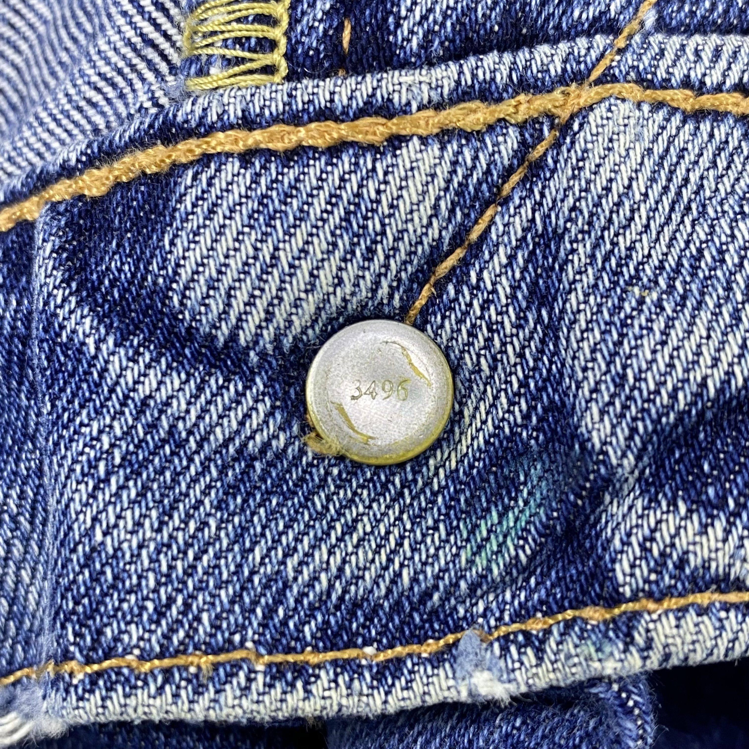 Jean × Levi's × Vintage Vintage Levi's Lot 502 Blue Wash Distressed Jeans-J1158 Size US 32 / EU 48 - 8 Thumbnail