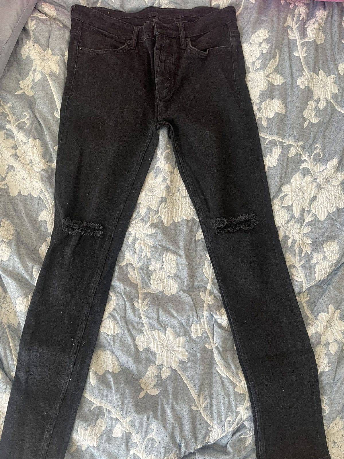 Ksubi Van Winkle Ace Black Slice Size US 33 - 1 Thumbnail