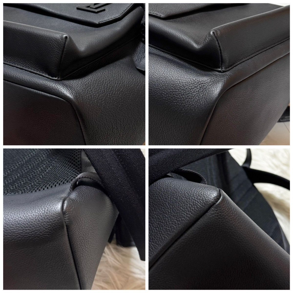 Louis Vuitton Authentic Louis Vuitton LV Aerogramme Leather Backpack Size ONE SIZE - 18 Thumbnail