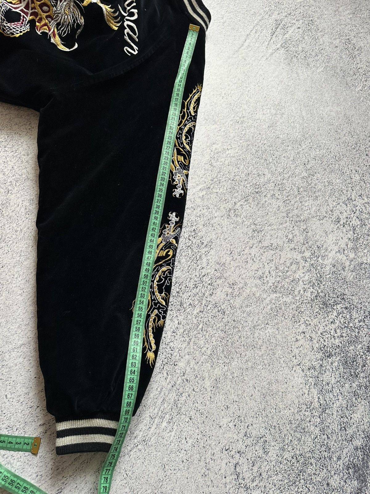 Other Sukajan Japan Yokosuka Embroidery Velvet Jacket Size US M / EU 48-50 / 2 - 19 Thumbnail