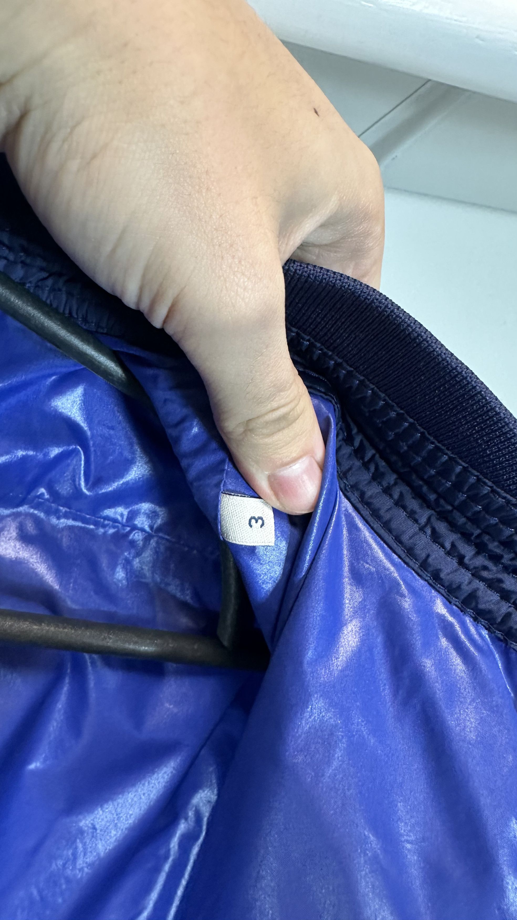 Moncler MONCLER THYM Blue Nylon Casual Windbreaker Bomber Jacket Size US L / EU 52-54 / 3 - 11 Thumbnail