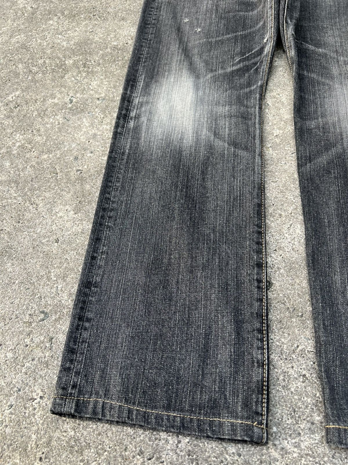 Spellbound Vintage 90’s Spellbound Mud Wash Jean #japan Size US 35 - 7 Thumbnail
