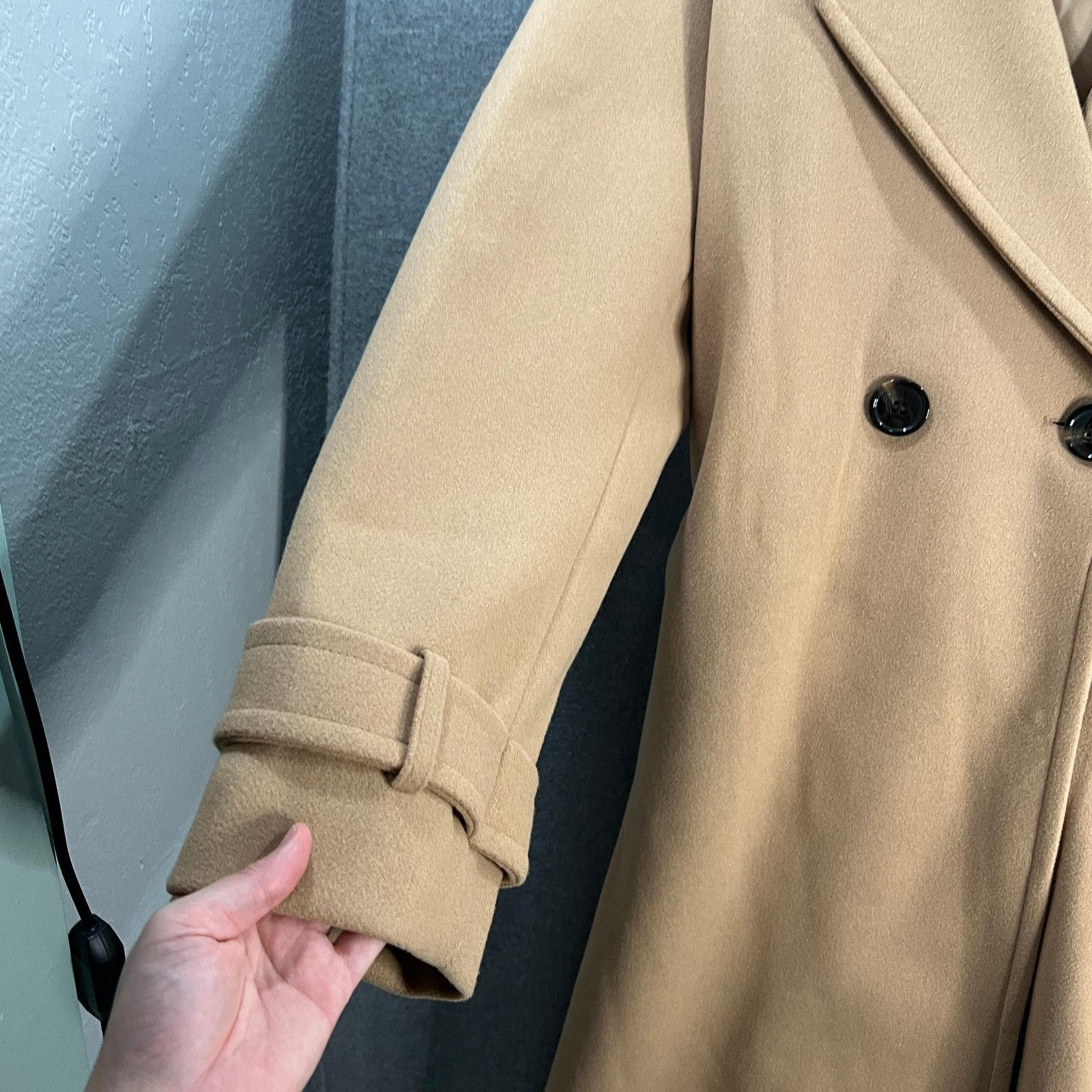 Other Liz Claiborne Belted Midweight Womens Plus Peacoat French Size XXL / US 16-18 / IT 52-54 - 13 Thumbnail