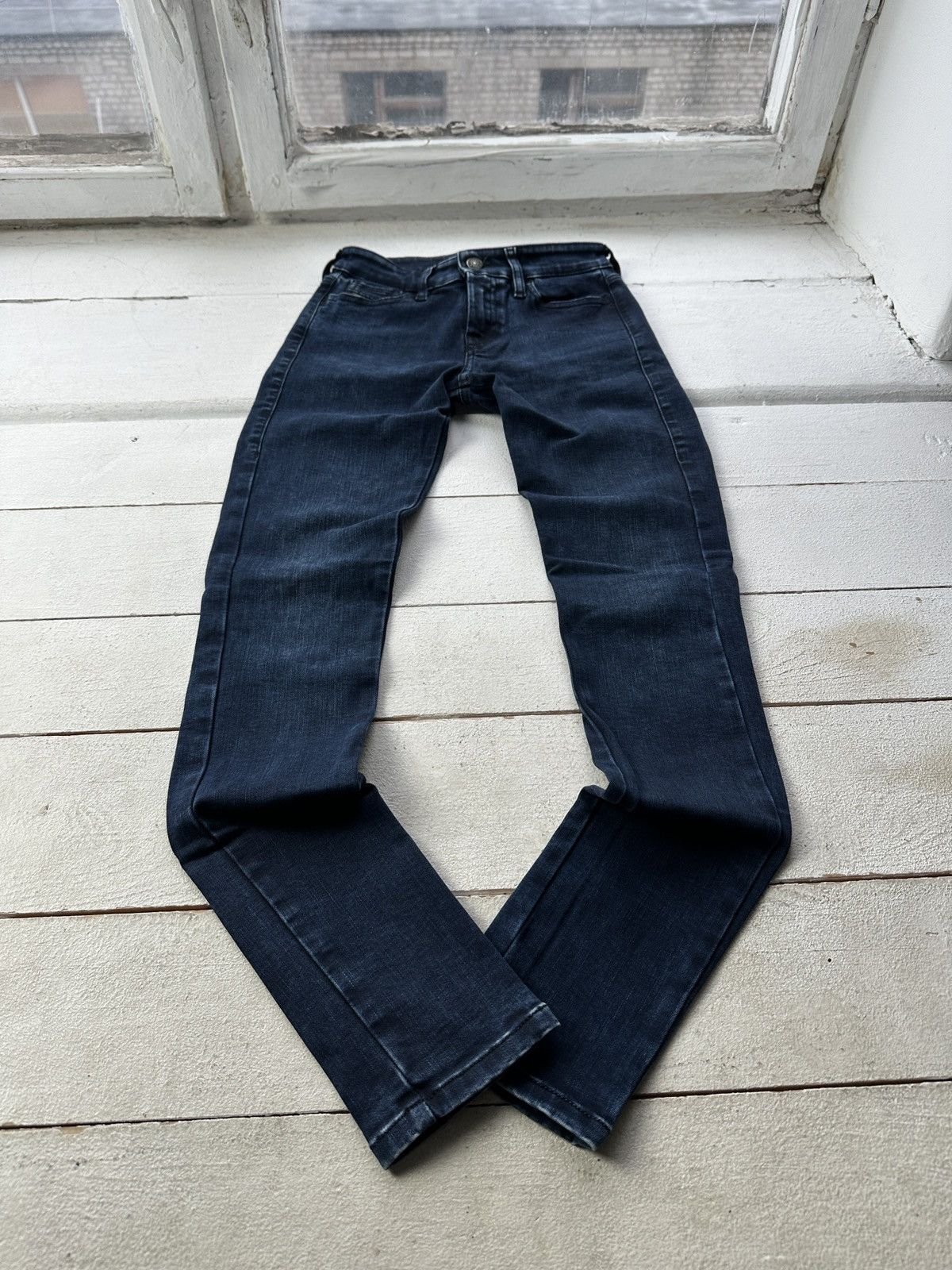Diesel 🚨 DIESEL AVANT GARDE GOTHIC WOMEN JEANS LOGO IFSIXWASNINE Size 24" / US 00 / IT 34 - 1 Thumbnail