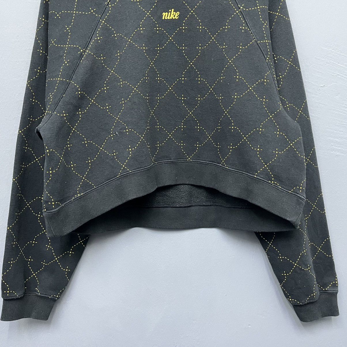 Nike Nike Therma-Fit Cropped Crewneck Sweatshirt Size S / US 4 / IT 40 - 4 Thumbnail