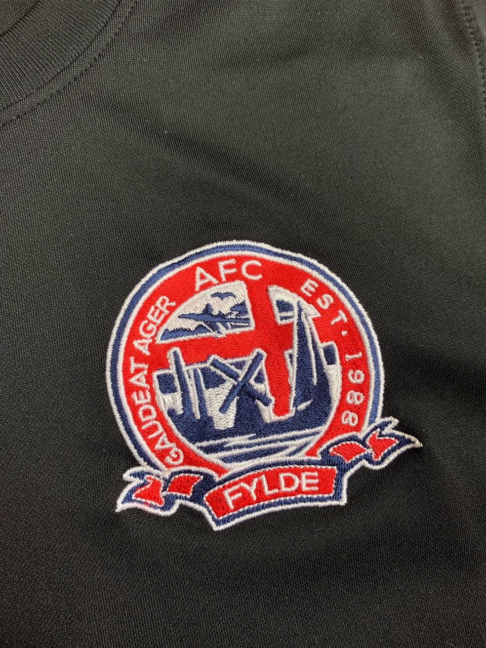 Nike Nike AFC Fylde Soccer Jersey 2017 2018 Black Dri-Fit Size US S / EU 44-46 / 1 - 5 Thumbnail