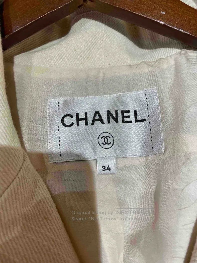Chanel Chanel 21s black and white bow letter double-breasted jack Size XXS / US 00 / IT 34 - 5 Thumbnail