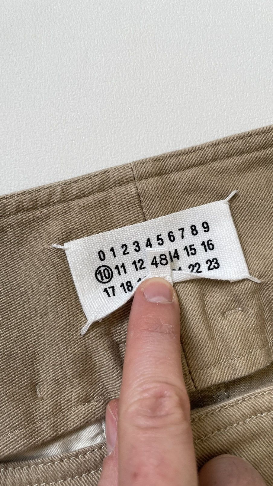 Maison Margiela A/W 17 Tan Cotton Utility Trousers Size US 32 / EU 48 - 6 Thumbnail