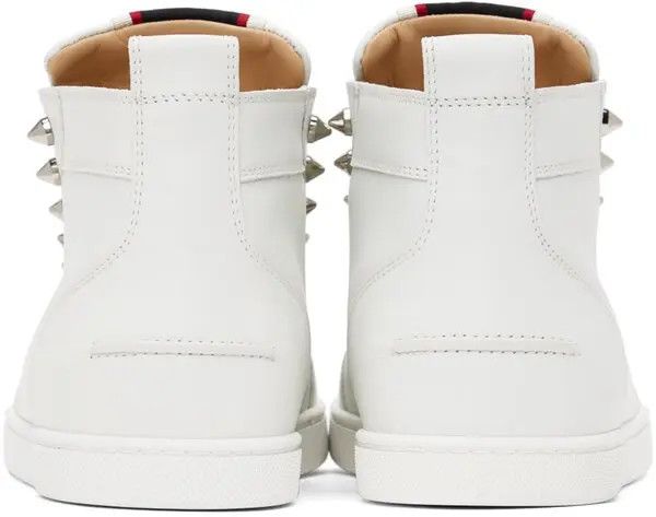 Christian Louboutin o1s1wg110924 F.a.v Fique A Vontade High Snekers in White Size US 10 / EU 43 - 3 Thumbnail