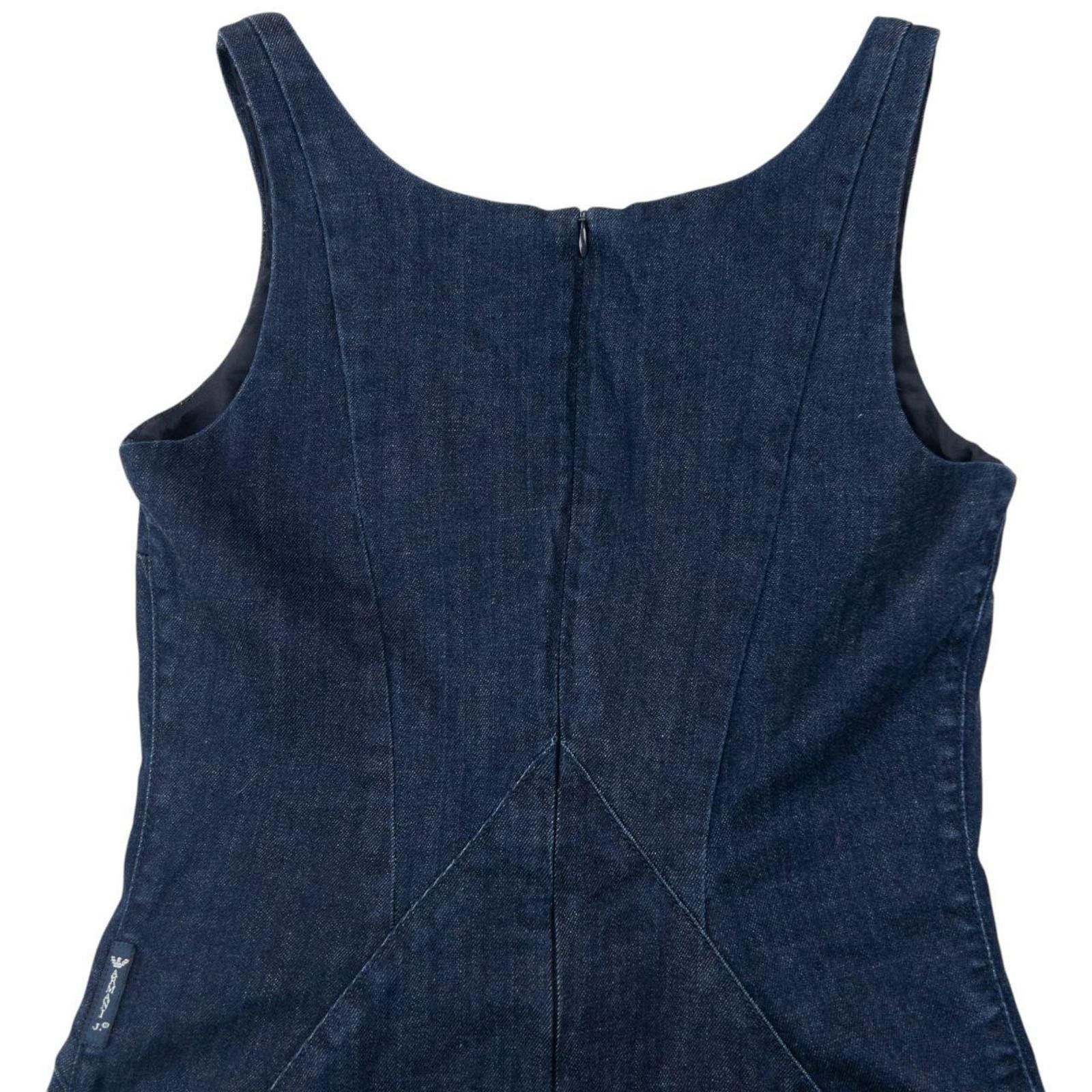 Other Vintage 2000s Armani Jeans Denim Dress Womens Size S Size S / US 4 / IT 40 - 3 Thumbnail