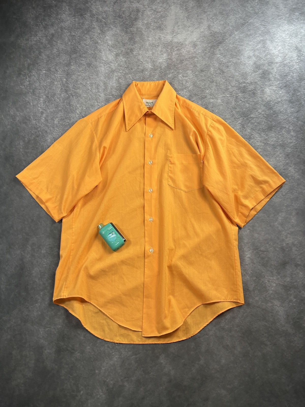 Vintage 1980s Vintage Shortsleeve Shirt Summer Highlighter Perma Pre Size US M / EU 48-50 / 2 - 12 Thumbnail