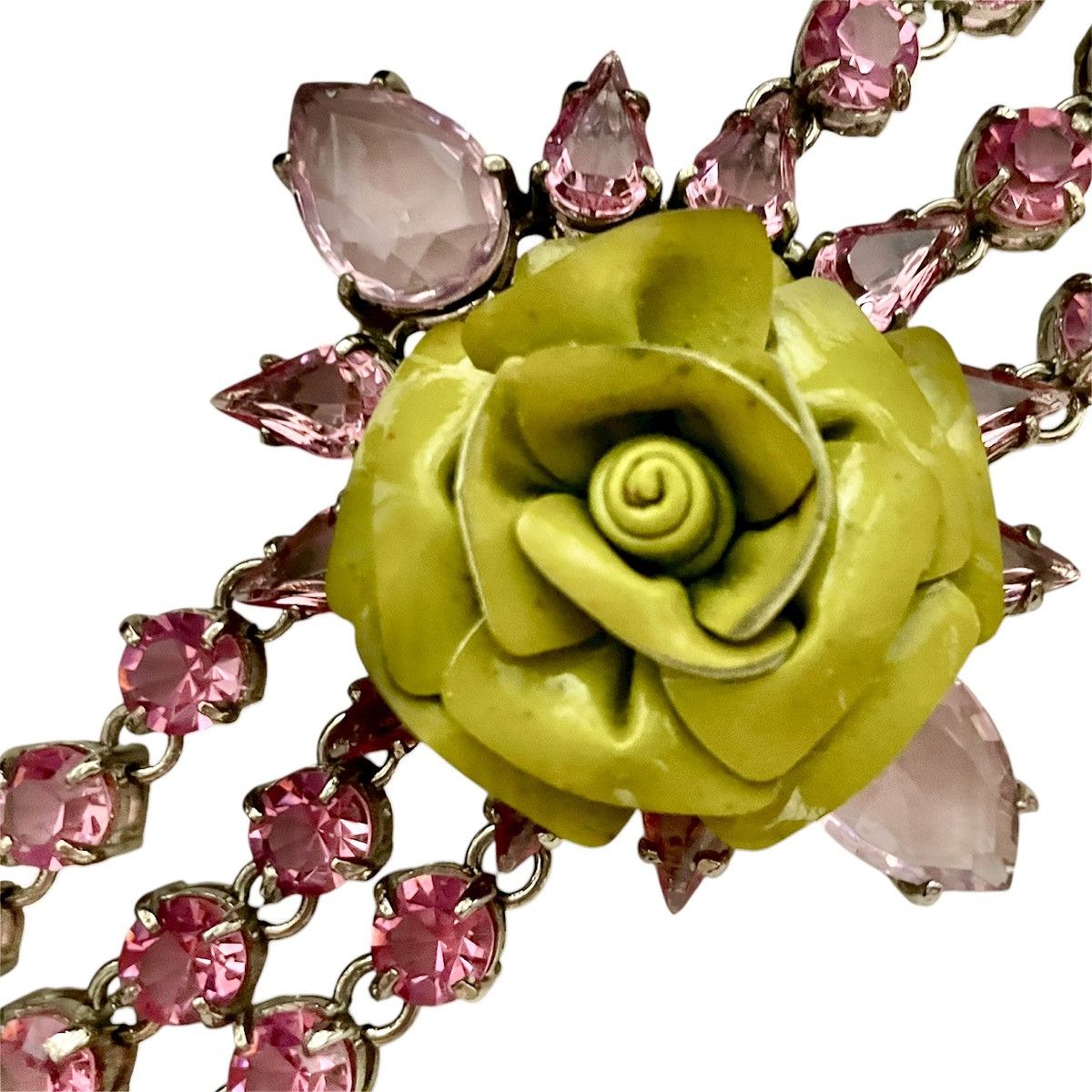 Prada Prada Rose Bracelet and Earrings Set Size ONE SIZE - 10 Thumbnail
