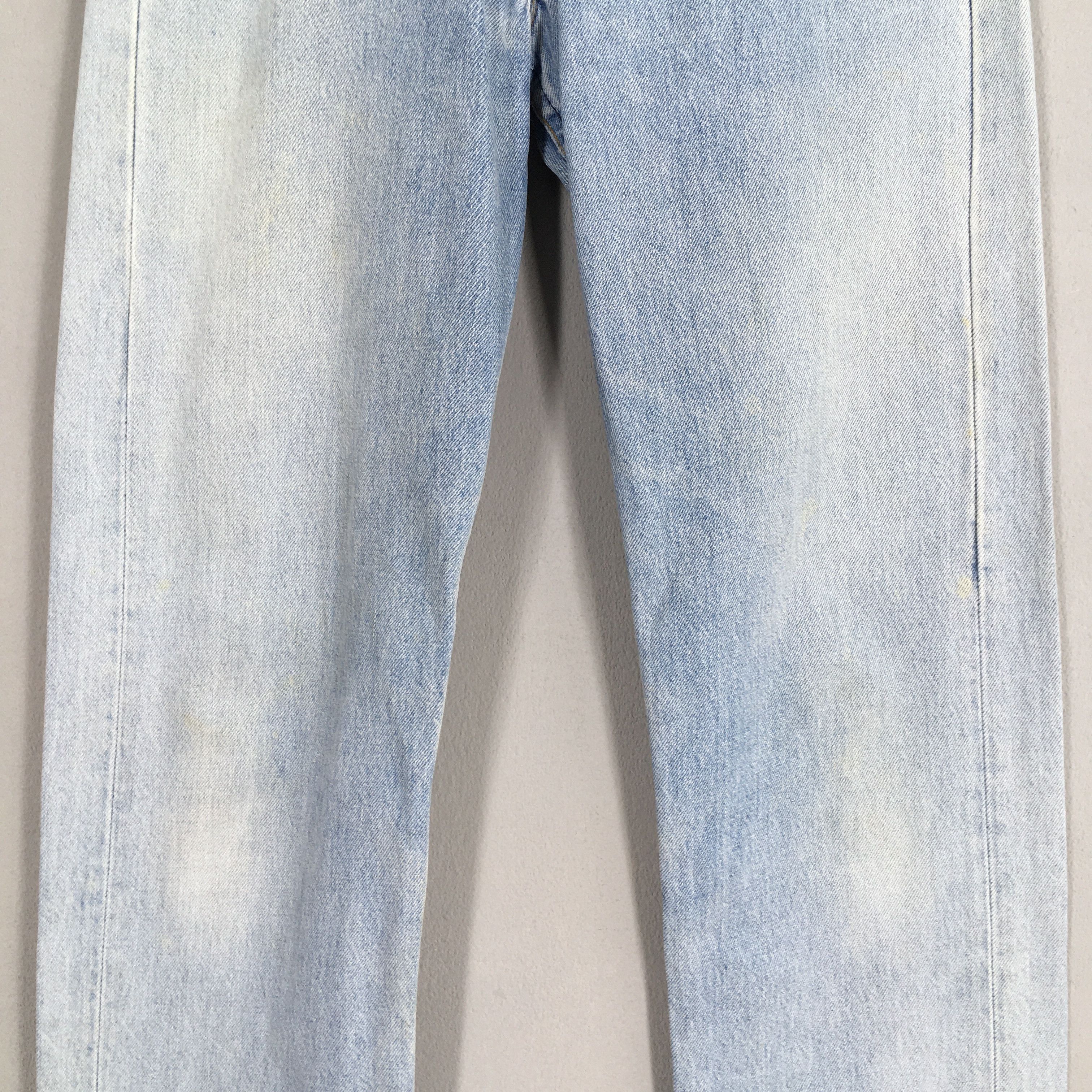 Levi's Size 28x28 Vintage 90s Levi's 501 Faded Blue Jeans S1813 Size US 28 / EU 44 - 3 Thumbnail