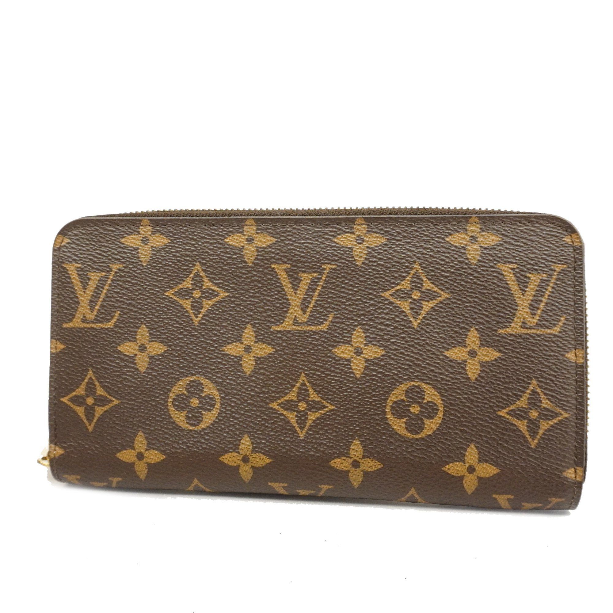 Louis Vuitton Auth Louis Vuitton Monogram Long Bi-fold Wallet Portomone  Credit M61725